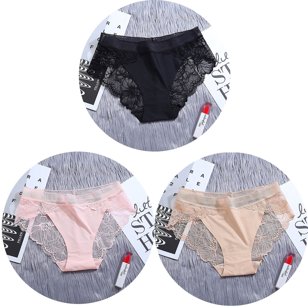 Lot de Culotte nylon et dentelle