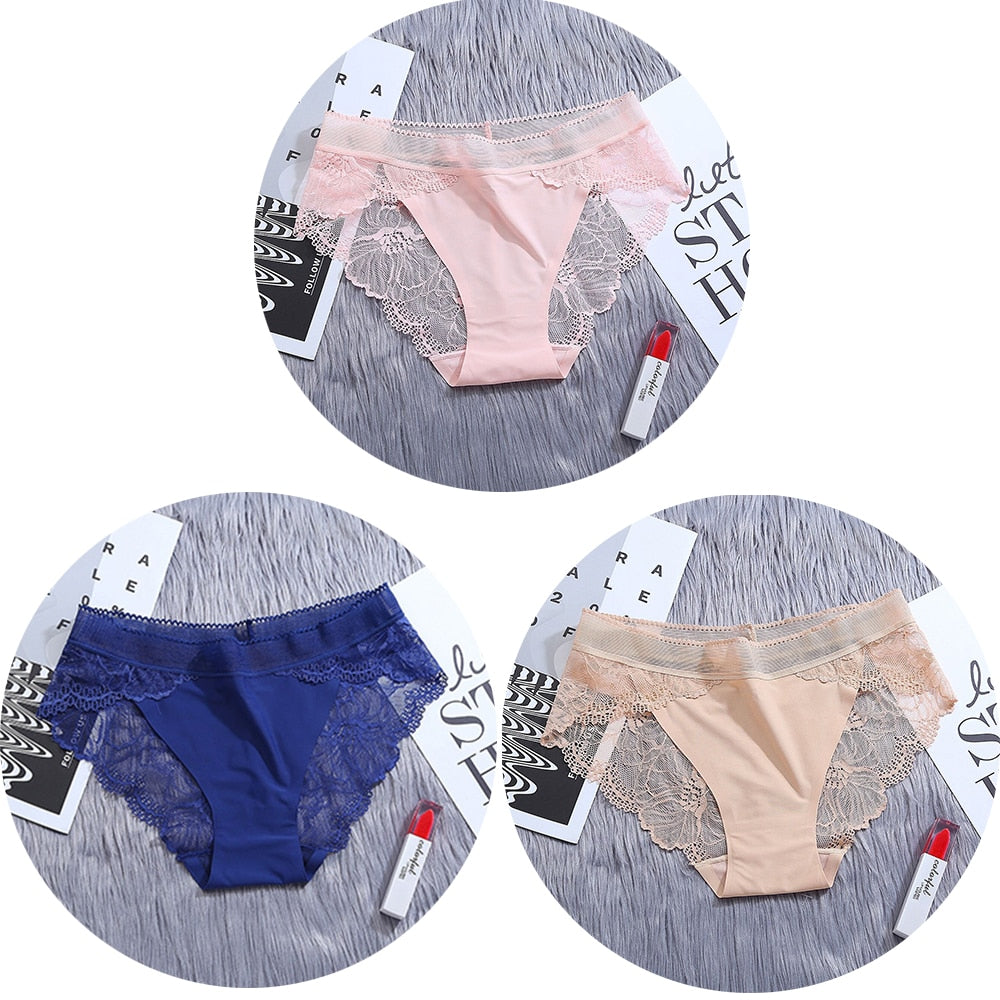 Lot de Culotte nylon et dentelle