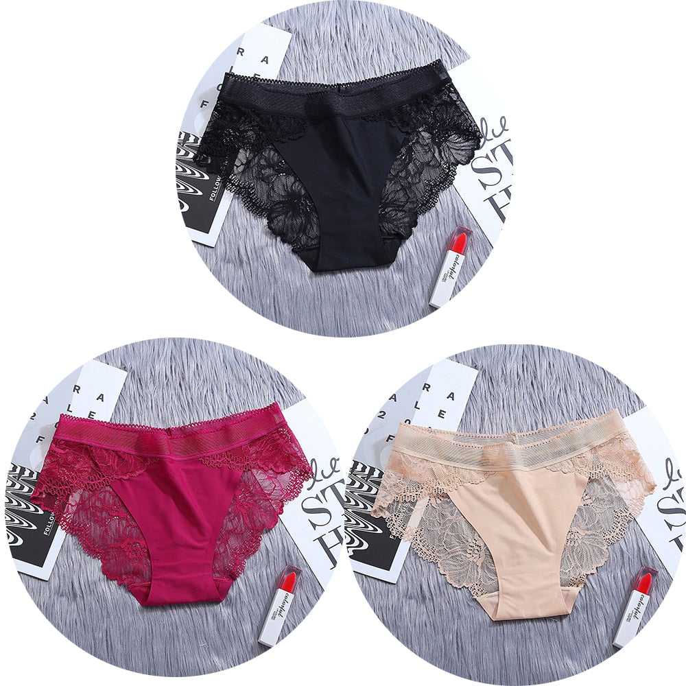 Lot de Culotte nylon et dentelle