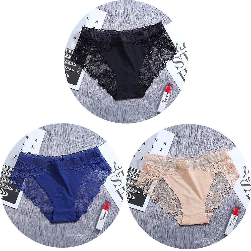 Lot de Culotte nylon et dentelle